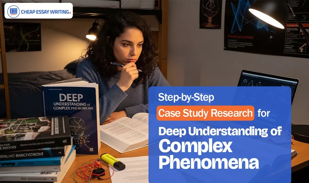 Step-by-Step Case Study Research for Deep Understanding of Complex Phenomena
