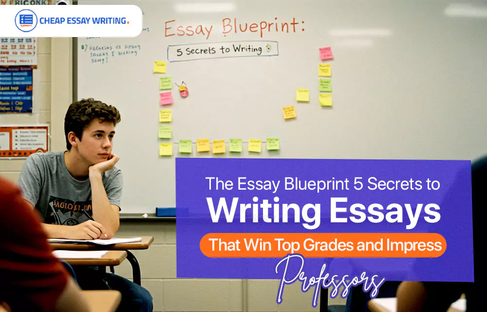 The Essay Blueprint: 5 Secrets to Writing Essays That Win Top Grades and Impress Professors